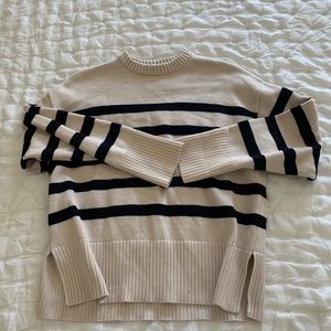 Zara knit striped sweater